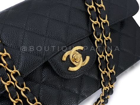 chanel caviar small classic flap|The Ultimate Chanel Flap Guide .